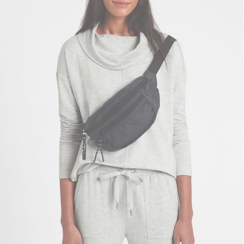 BR Baby Terry Funnel Neck Pullover
